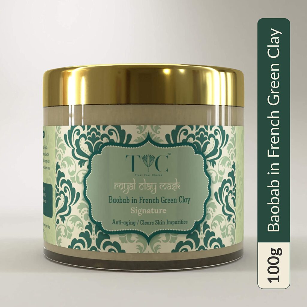 TYC French Green Clay Mask for face