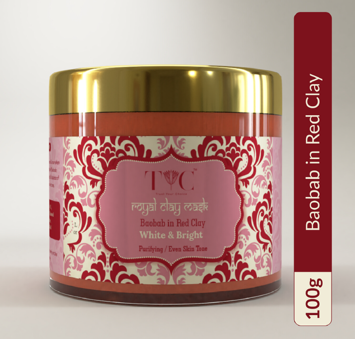 TYC Red Clay Mask for face